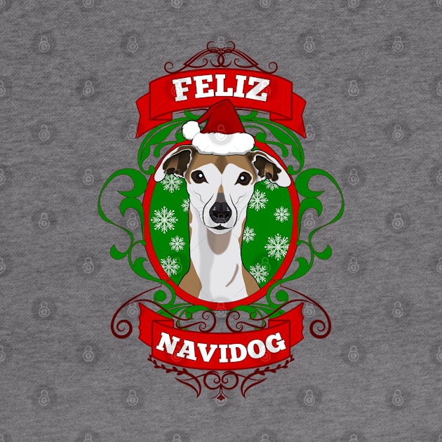 Feliz Navidog Christmas Puppy Santa Hat by RongWay